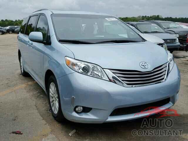 TOYOTA SIENNA 2015 - 5TDYK3DC6FS613491