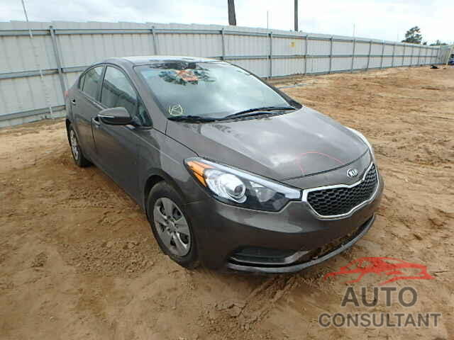 KIA FORTE 2015 - KNAFX4A69F5257201