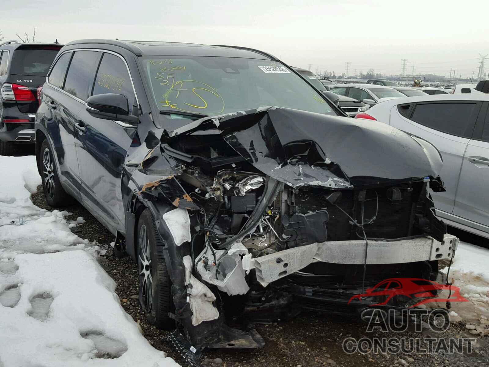 TOYOTA HIGHLANDER 2017 - 5TDJZRFH3HS437866