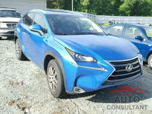 LEXUS NX 2016 - JTJYARBZ1G2028546