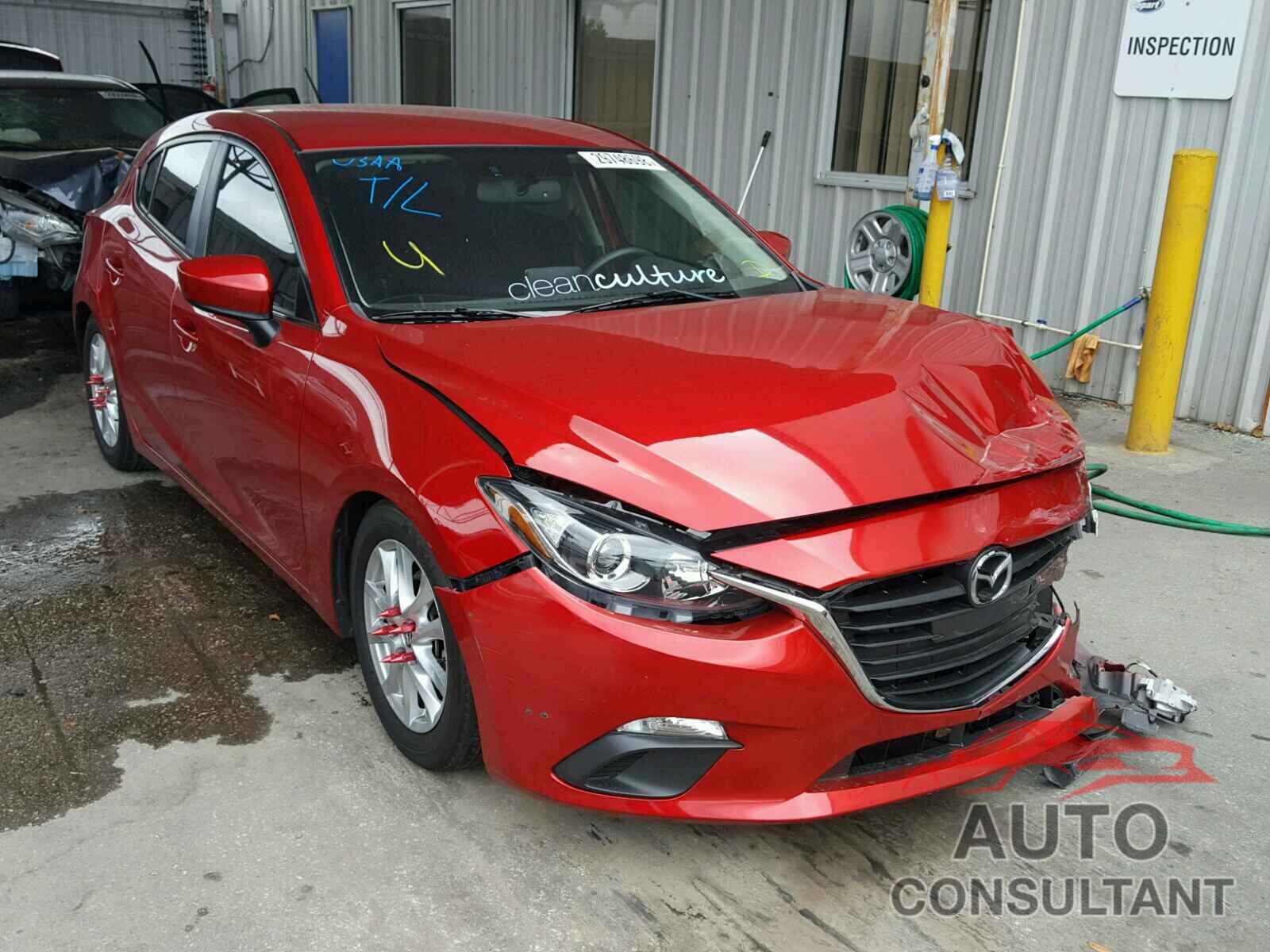 MAZDA 3 2016 - 3MZBM1K73GM325985