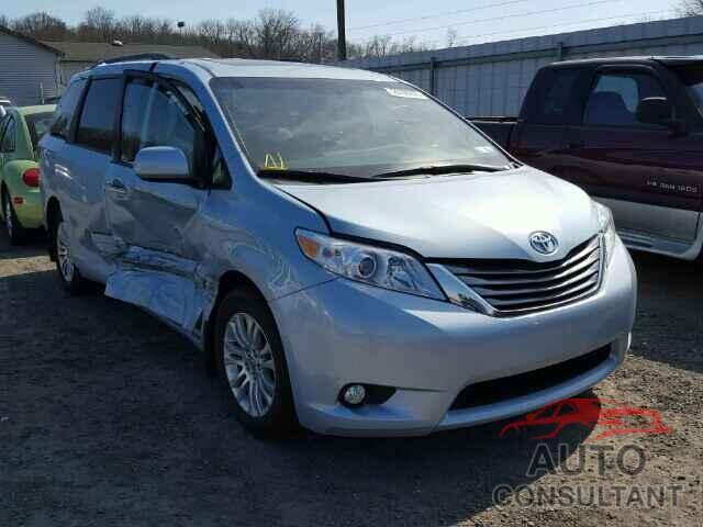 TOYOTA SIENNA 2015 - 5TDYK3DC4FS621511