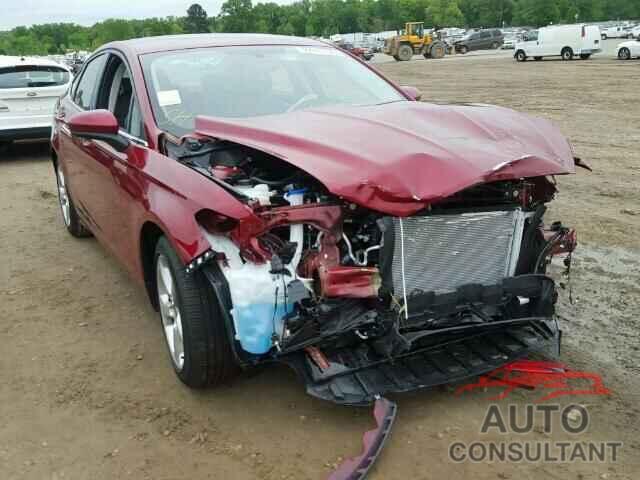 FORD FUSION 2016 - 3FA6P0G72GR297202