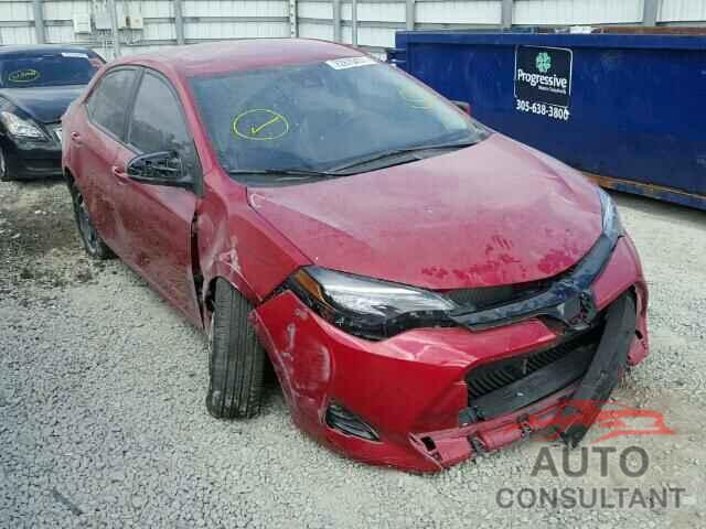 TOYOTA COROLLA 2017 - 2T1BURHE5HC804488