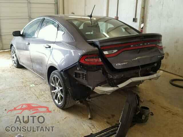 DODGE DART 2015 - 1C3CDFBB3FD166263