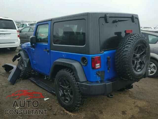 JEEP WRANGLER 2016 - 1C4AJWAG8GL118614
