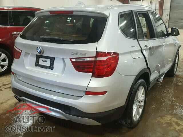 BMW X3 2015 - 5UXWX9C52F0D53397