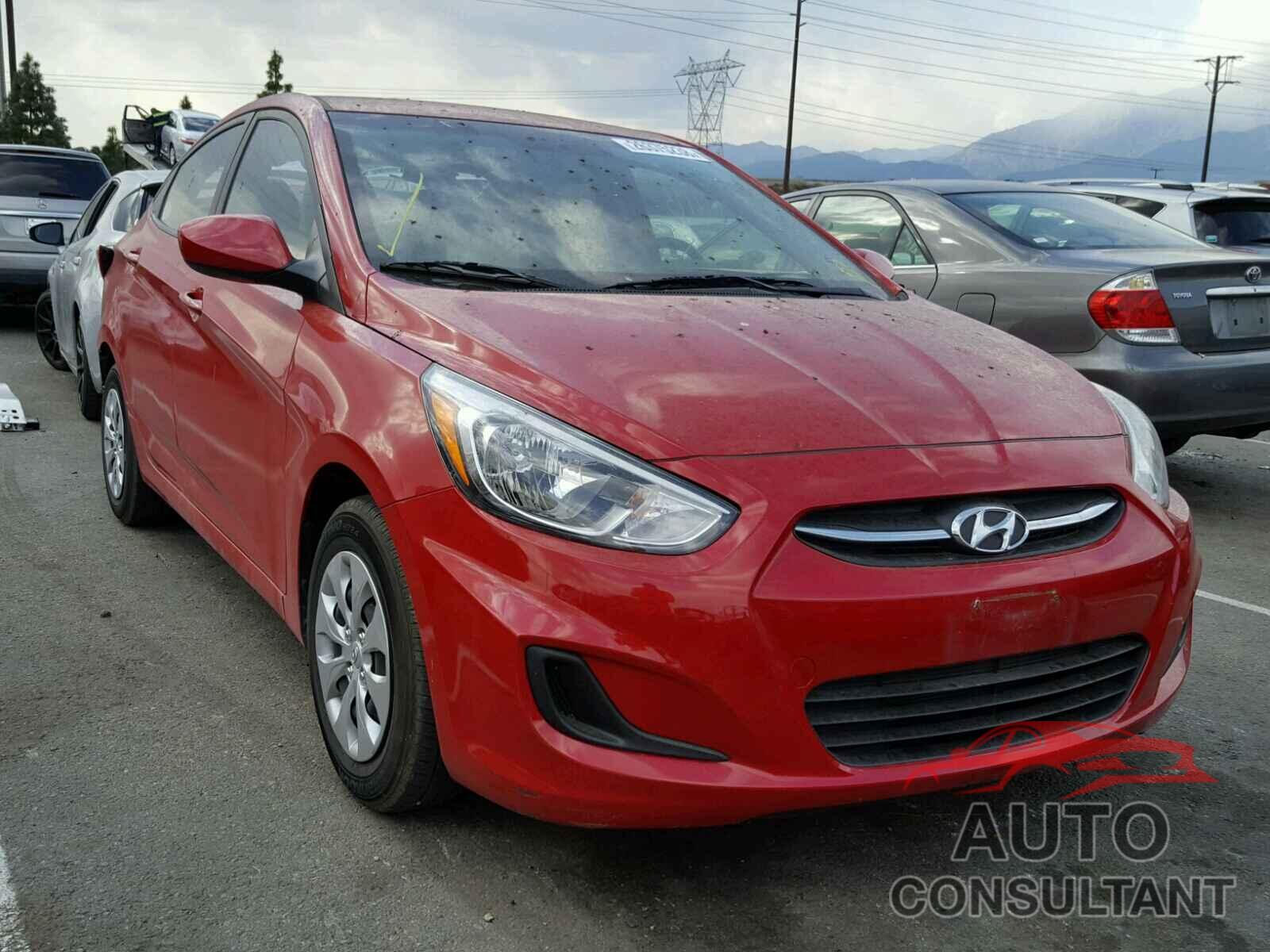 HYUNDAI ACCENT 2017 - KMHCT4AE0HU287023