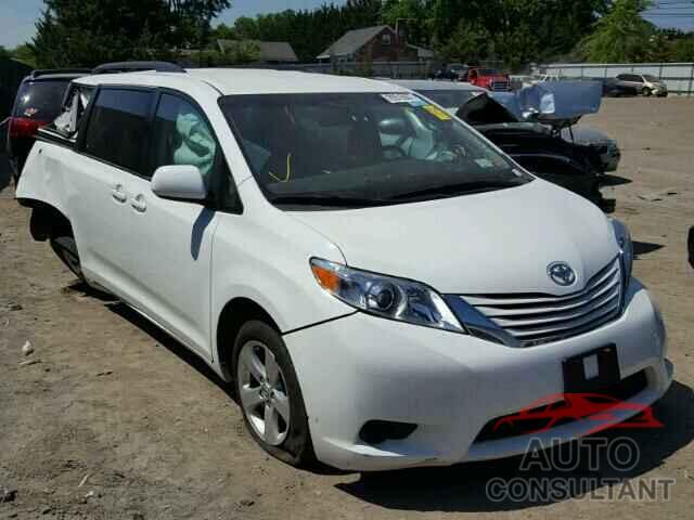 TOYOTA SIENNA 2015 - 5TDKK3DC5FS621510