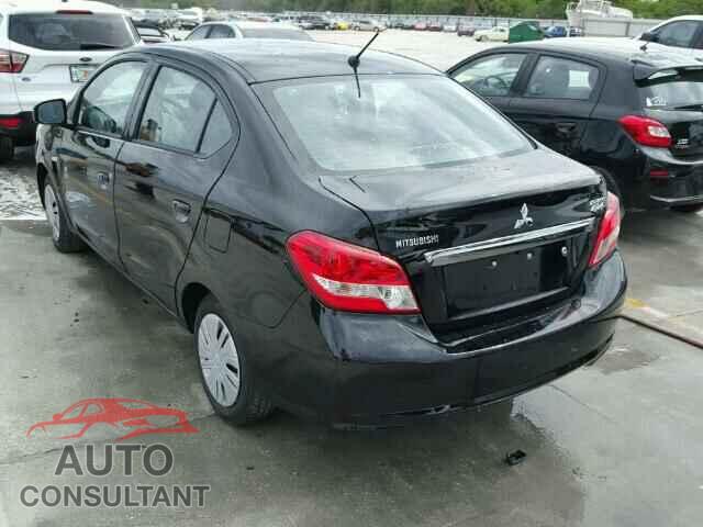 MITSUBISHI MIRAGE 2017 - ML32F3FJ7HHF18411