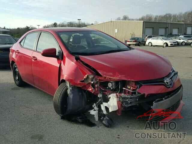 TOYOTA COROLLA 2016 - 2T1BURHE2GC698161