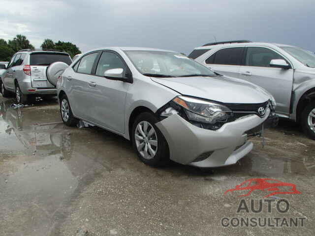 TOYOTA COROLLA 2016 - 2T1BURHE6GC583871