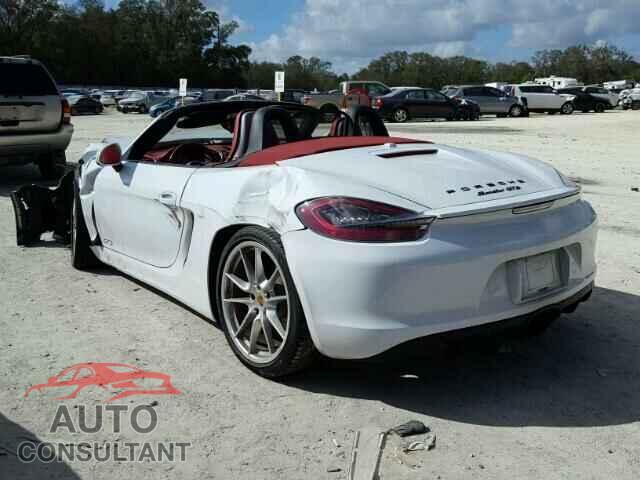 PORSCHE BOXSTER 2015 - WP0CB2A87FS140499