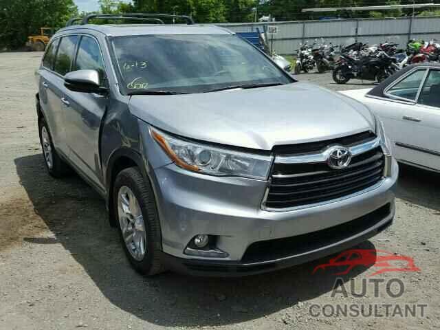 TOYOTA HIGHLANDER 2015 - 5TDDKRFHXFS115062