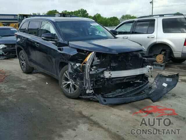 TOYOTA HIGHLANDER 2016 - 5TDKKRFH1GS500745