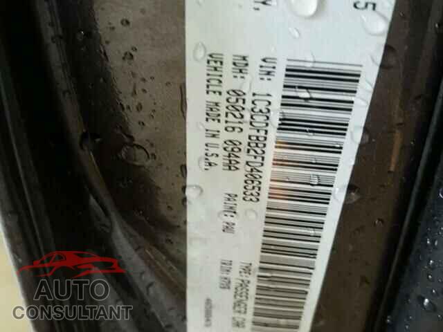 DODGE DART 2015 - 1C3CDFBB2FD406533