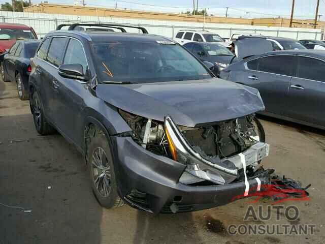 TOYOTA HIGHLANDER 2016 - 5TDJKRFH0GS272815
