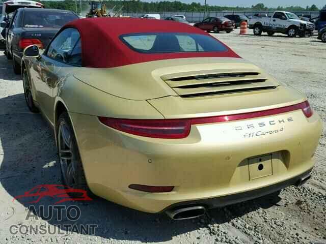 PORSCHE 911 2015 - WP0CA2A99FS141052