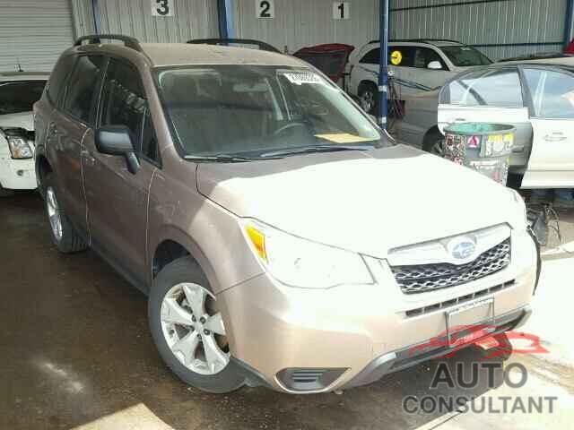 SUBARU FORESTER 2016 - JF2SJABC5GH531081
