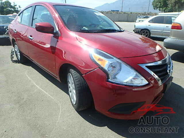 NISSAN VERSA 2015 - 3N1CN7AP3FL901591
