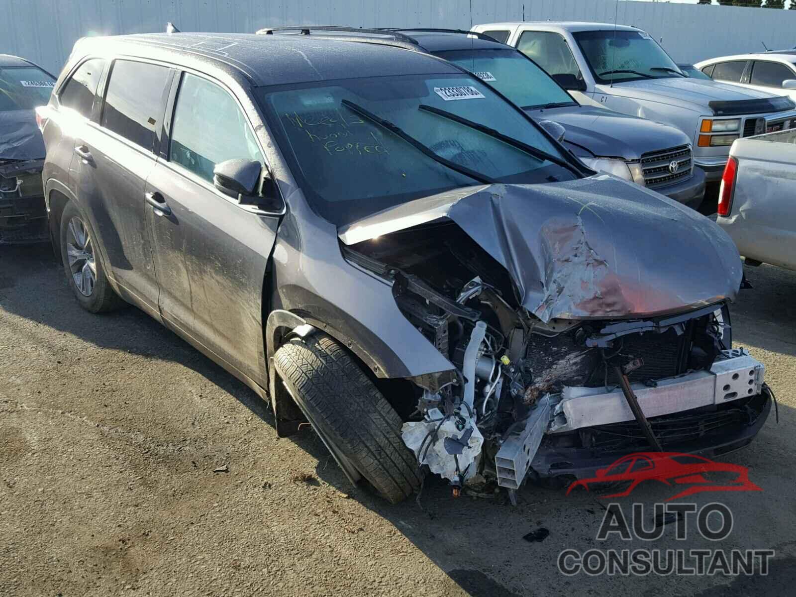 TOYOTA HIGHLANDER 2016 - 5TDBKRFH0GS338770