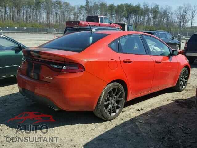 DODGE DART 2015 - 1C3CDFBB2FD391547