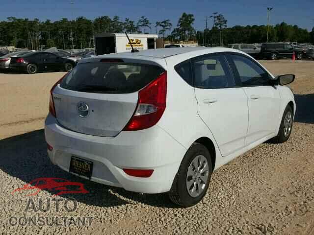 HYUNDAI ACCENT 2016 - KMHCT5AEXGU265261