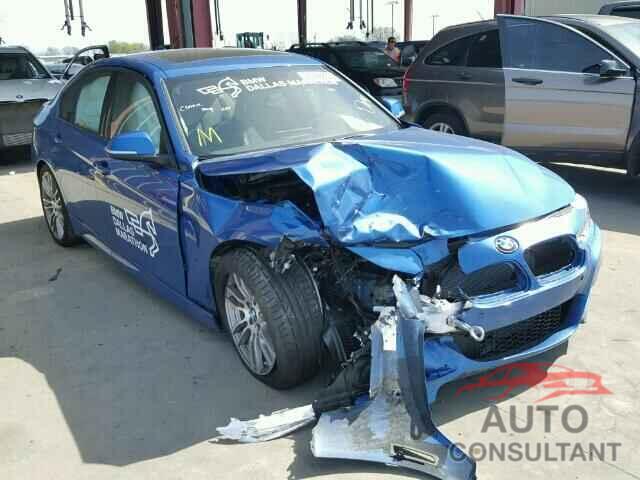 BMW 3 SERIES 2017 - WBA8B3G52HNU35257