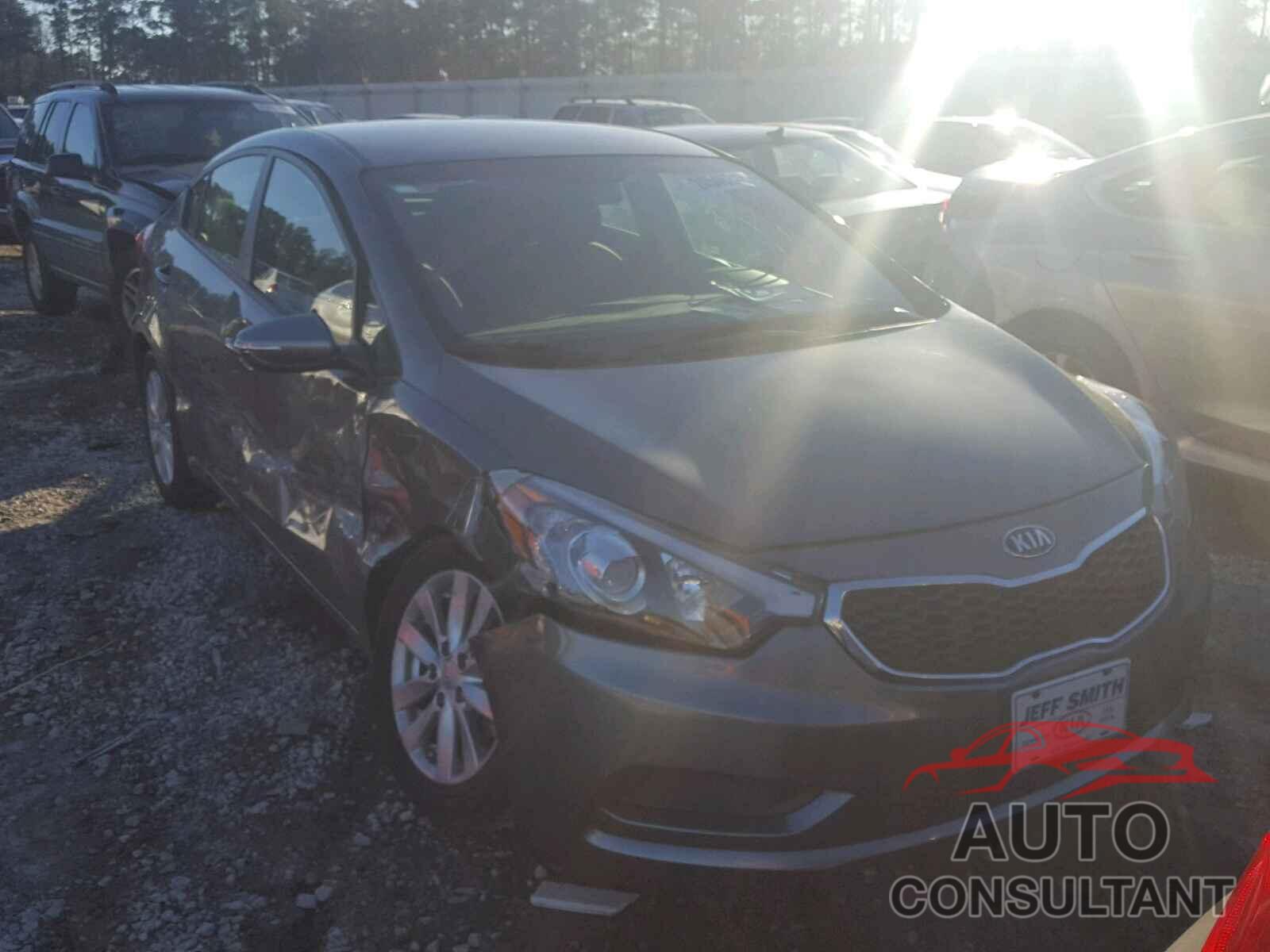 KIA FORTE 2016 - KNAFX4A65G5582705