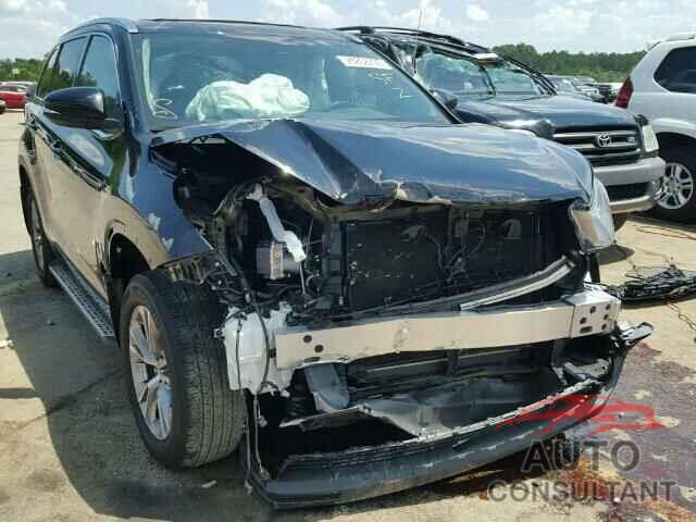 TOYOTA HIGHLANDER 2015 - 5TDJKRFH3FS178748