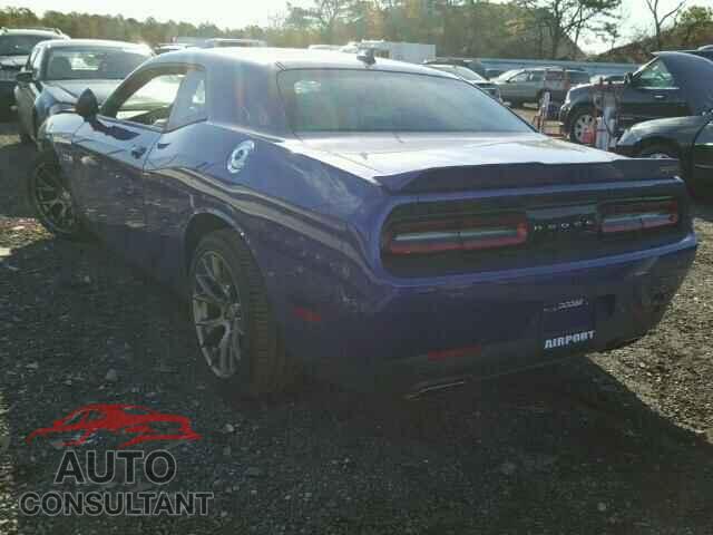 DODGE CHALLENGER 2016 - 2C3CDZDJ9GH191601