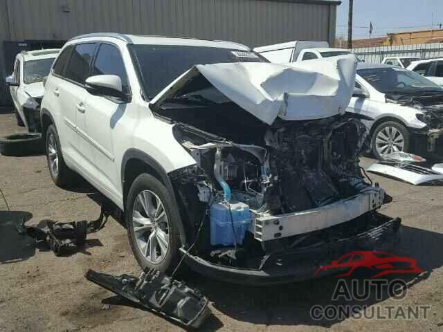 TOYOTA HIGHLANDER 2015 - 5TDJKRFH1FS075859