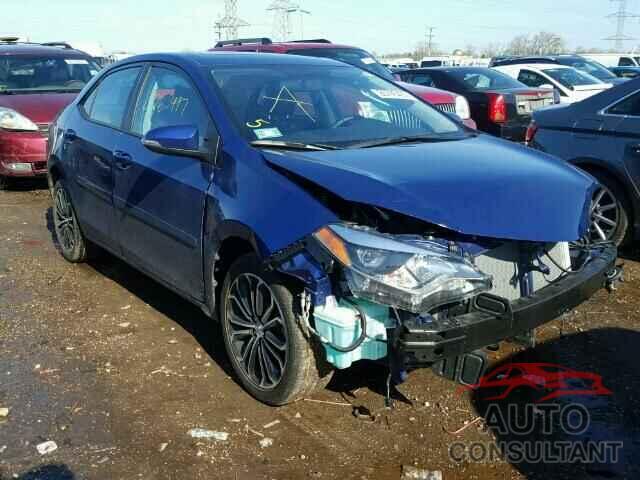 TOYOTA COROLLA 2016 - 2T1BURHE6GC588214