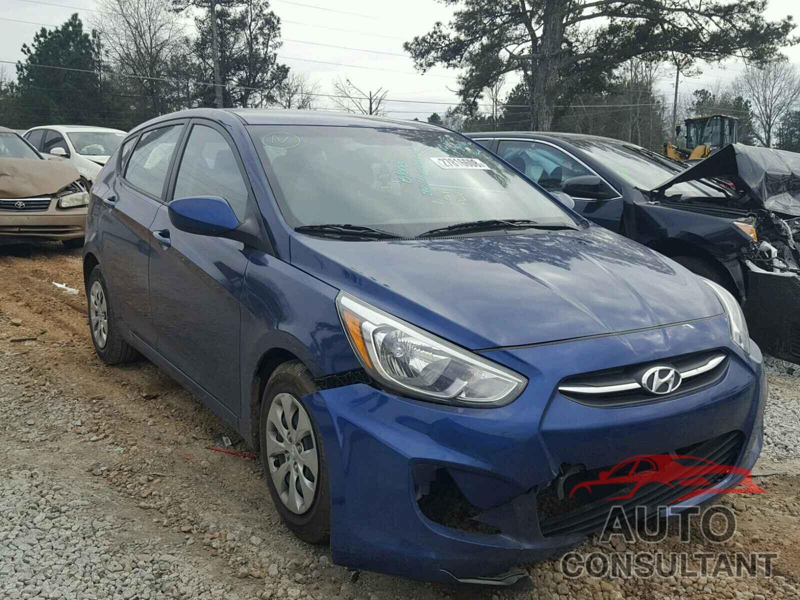 HYUNDAI ACCENT 2016 - KMHCT5AE0GU252986