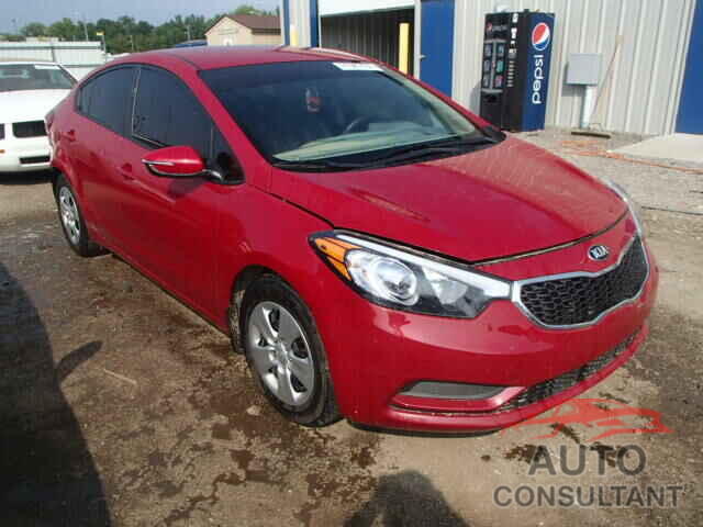 KIA FORTE 2015 - KNAFX4A63F5338081