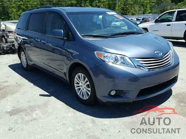 TOYOTA SIENNA 2017 - 5TDYZ3DC6HS810384