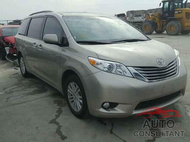 TOYOTA SIENNA 2015 - 5TDYK3DC8FS581224