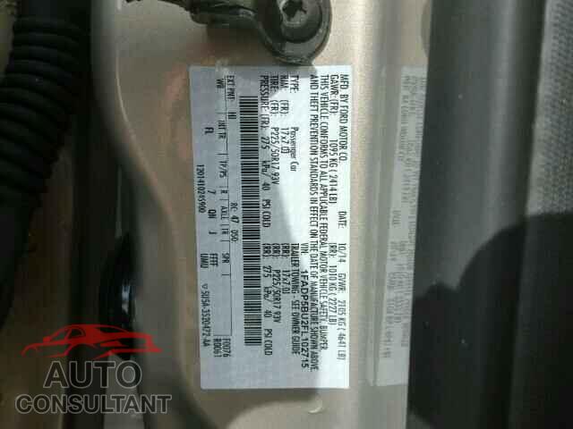 FORD CMAX 2015 - 1FADP5BU2FL102715