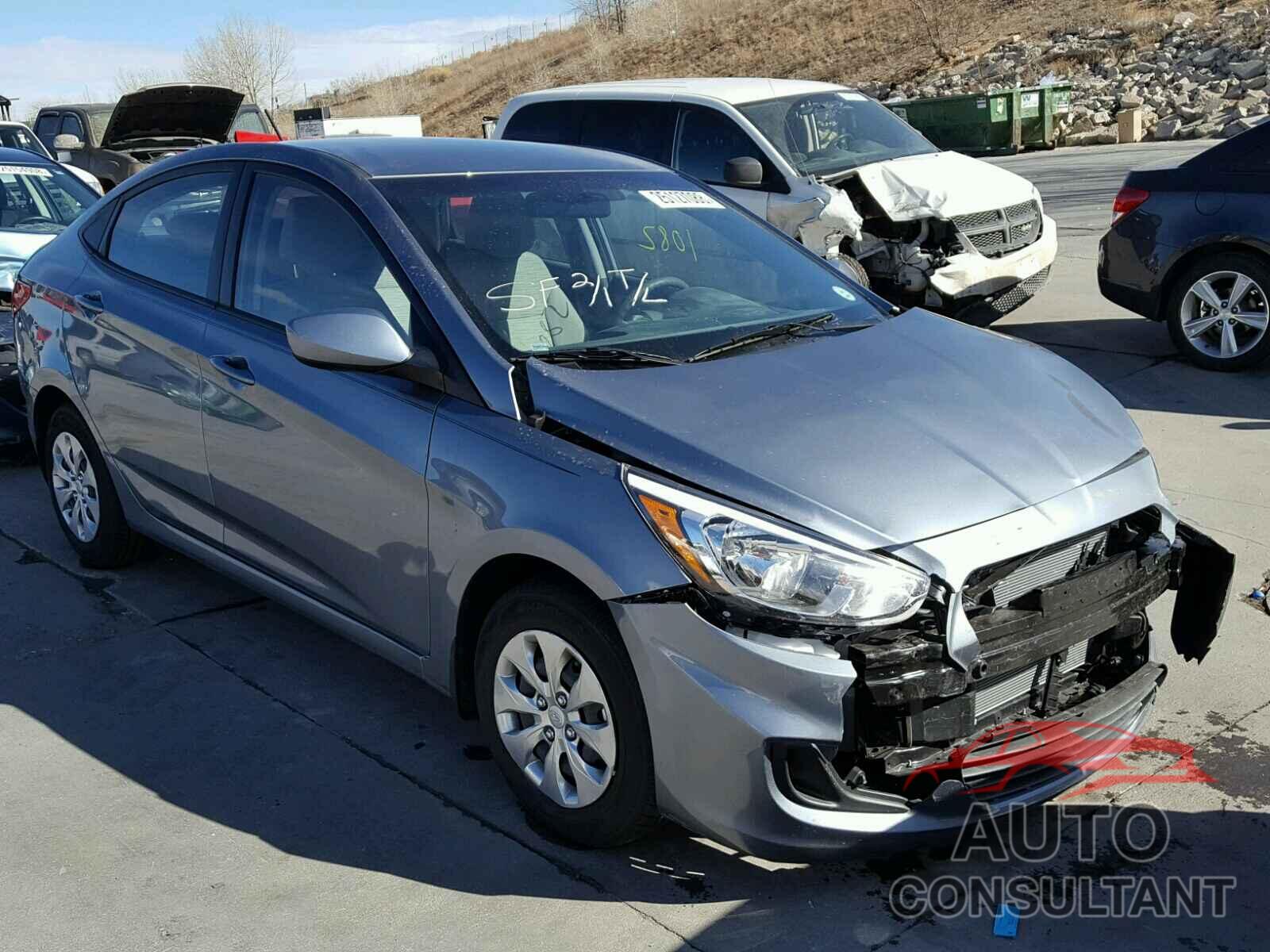 HYUNDAI ACCENT 2017 - KMHCT4AE1HU358259