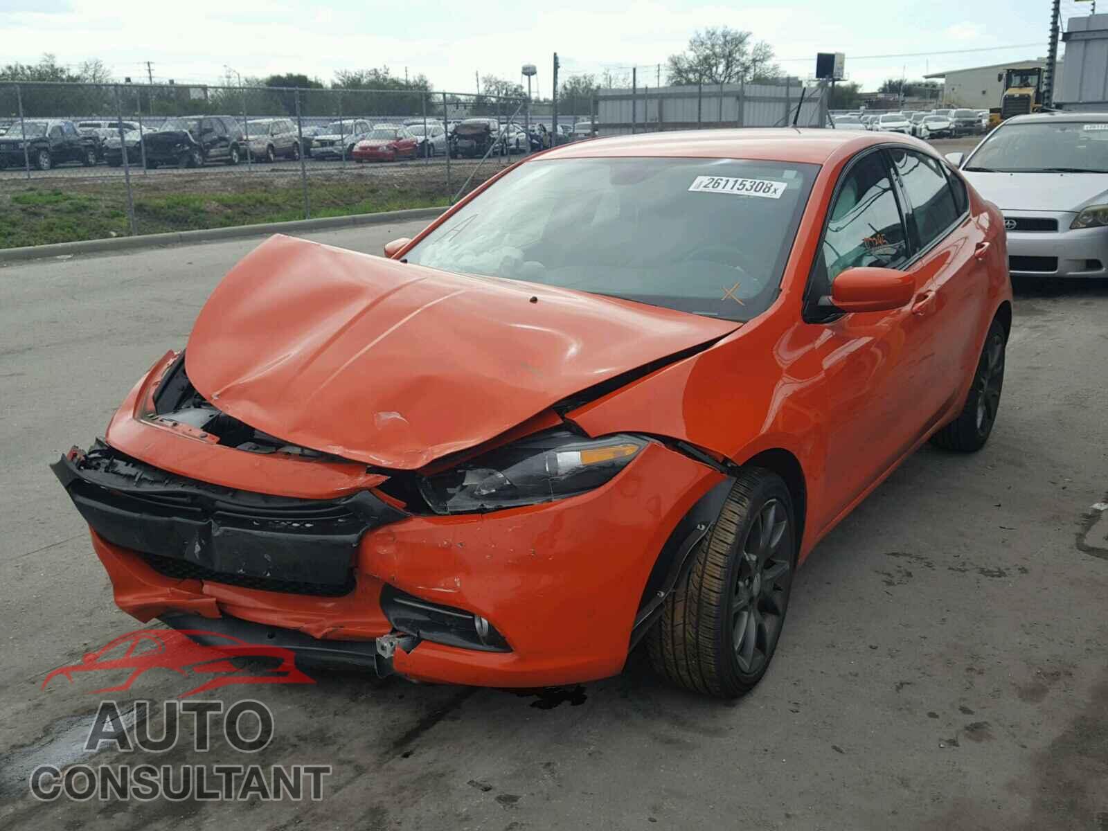 DODGE DART 2015 - 1C3CDFBB7FD346801