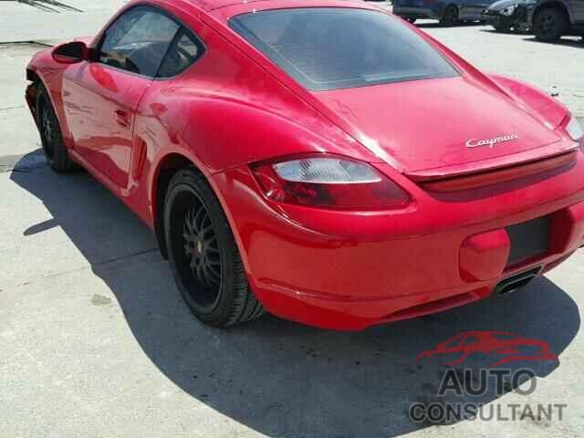 PORSCHE CAYMAN 2008 - WP0AA29828U761025
