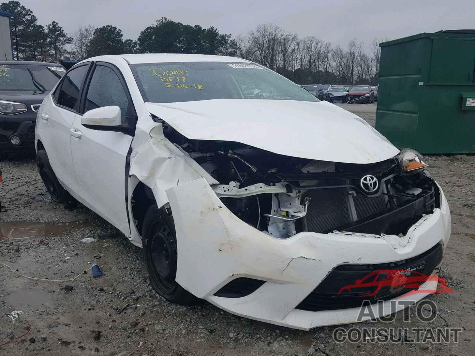 TOYOTA COROLLA 2015 - 2T1BURHE3FC408458