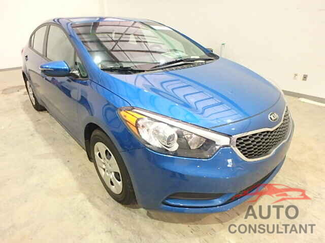 KIA FORTE 2015 - KNAFX4A6XF5277232