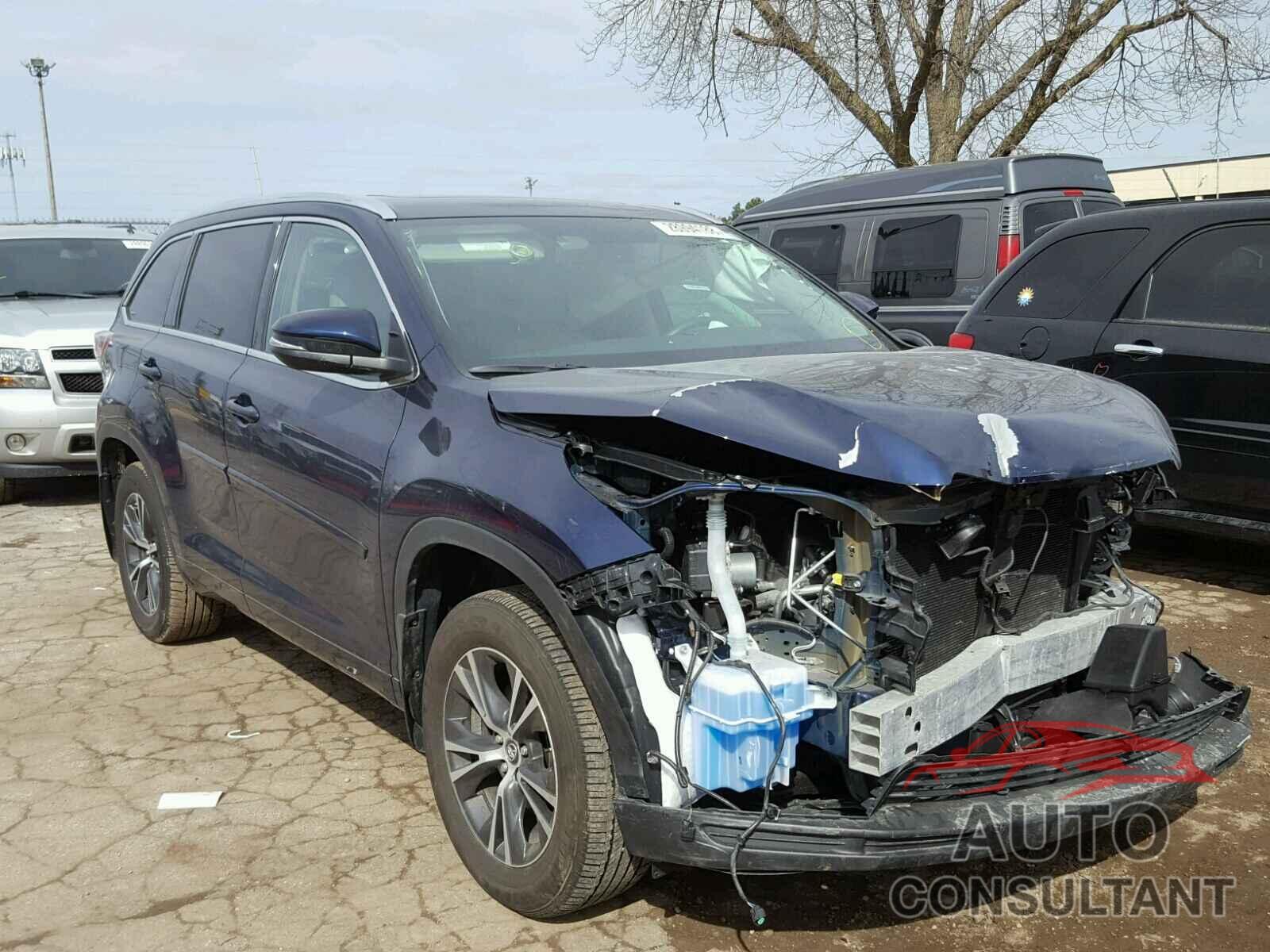 TOYOTA HIGHLANDER 2016 - 5TDJKRFH9GS313216