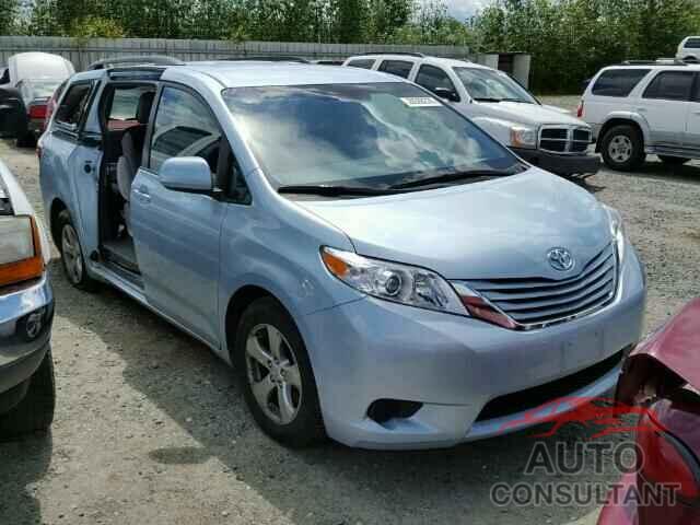 TOYOTA SIENNA 2015 - 5TDKK3DC8FS586302