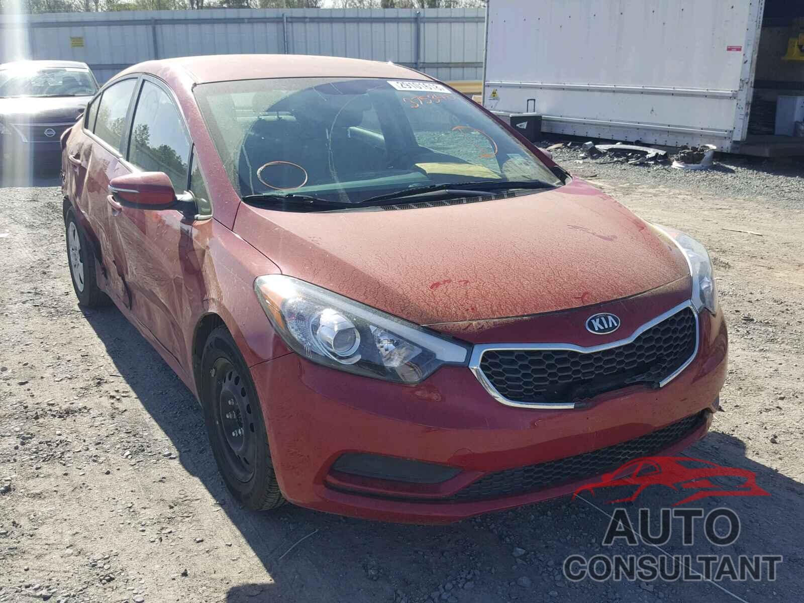 KIA FORTE 2015 - KNAFX4A69F5375345