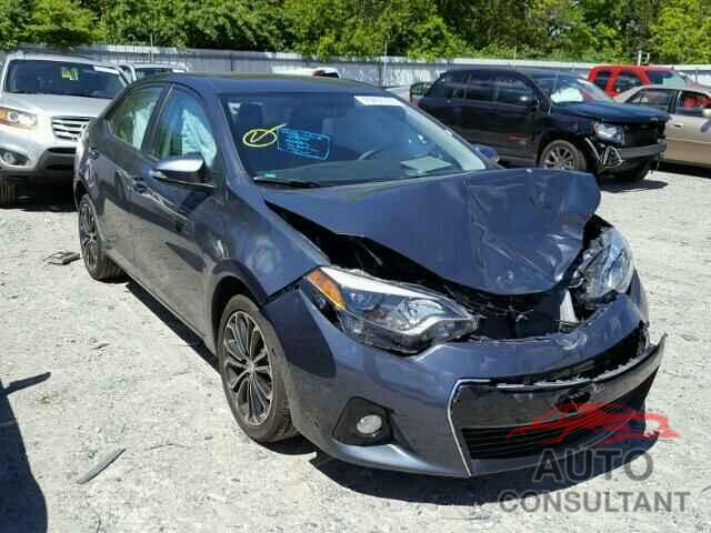 TOYOTA COROLLA 2016 - 2T1BURHE7GC496920