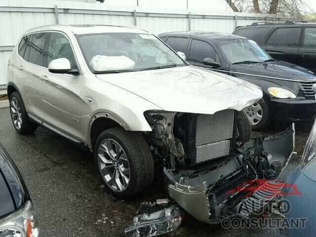 BMW X3 2016 - 5UXWX9C57G0D94321