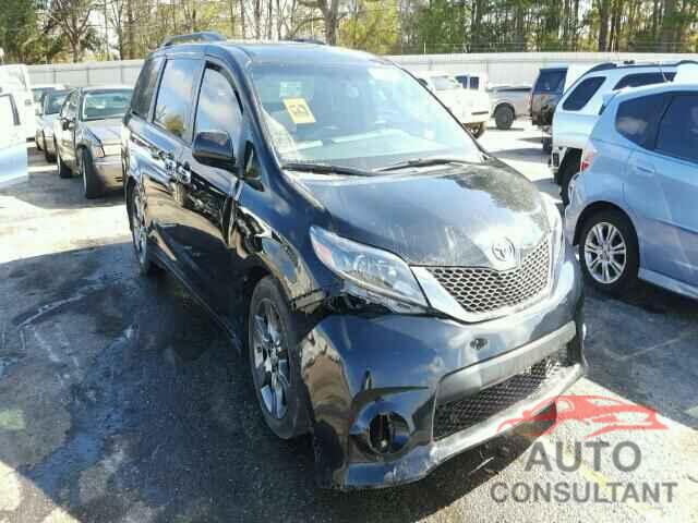 TOYOTA SIENNA 2015 - 5TDXK3DC4FS621326