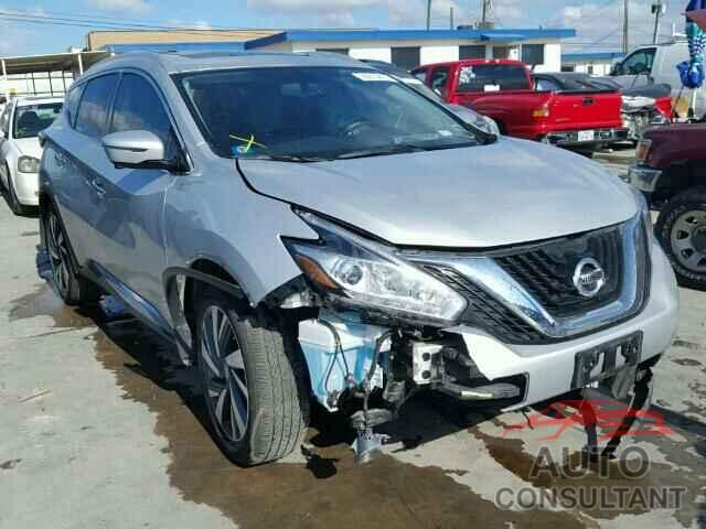 NISSAN MURANO 2015 - 5N1AZ2MH8FN291635